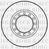 BORG & BECK BBD5986S Brake Disc